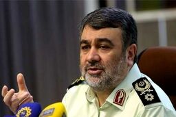 فرمانده نیروی انتظامی: دستگیری اخلالگران عبور کامیون ها 