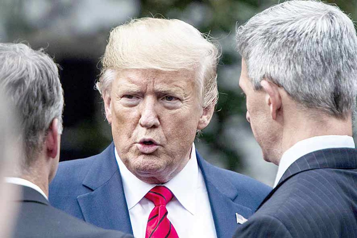 ترامپ خواستار حمایت مسکو از سیاستهایش علیه ایران شد