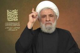 شیخ نعیم قاسم : اسرائیل می‌خواهد لبنان را ببلعد