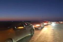 حرکت سریع تروریست ها به سوی حمص + فیلم