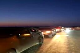 حرکت سریع تروریست ها به سوی حمص + فیلم