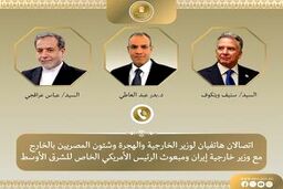 رایزنی سه جانبه  وزیر خارجه مصر با عراقچی و ویتکاف
