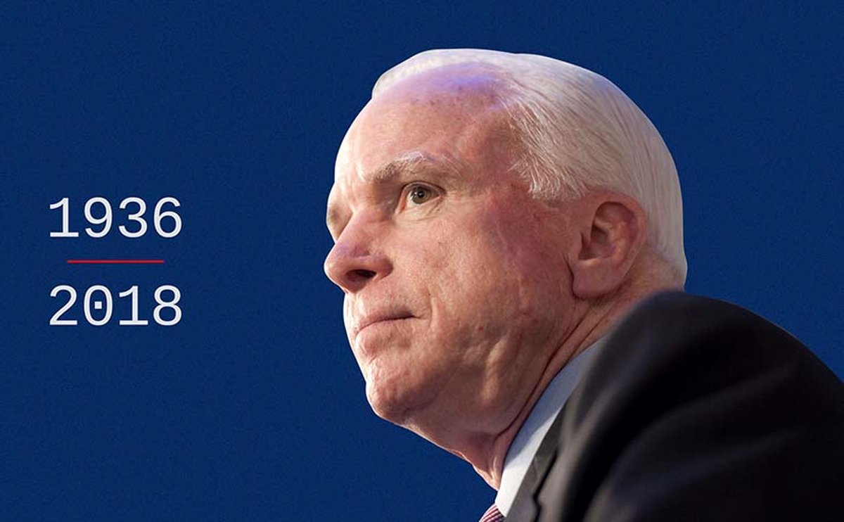 جان مککین، سناتور برجسته آمریکایی و یکی از منتقدین سرسخت ترامپ درگذشت.