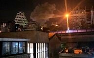 ویدئوی جدید از لحظه بمباران در منطقه تجریش تهران