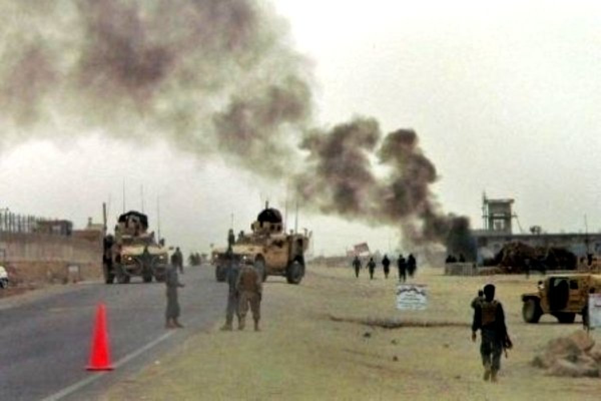 بگرام بزرگترین پایگاه هوایی آمریکا هدف قرار گرفت