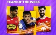 تیم منتخب هفته بیست و پنجم لیگ برتر