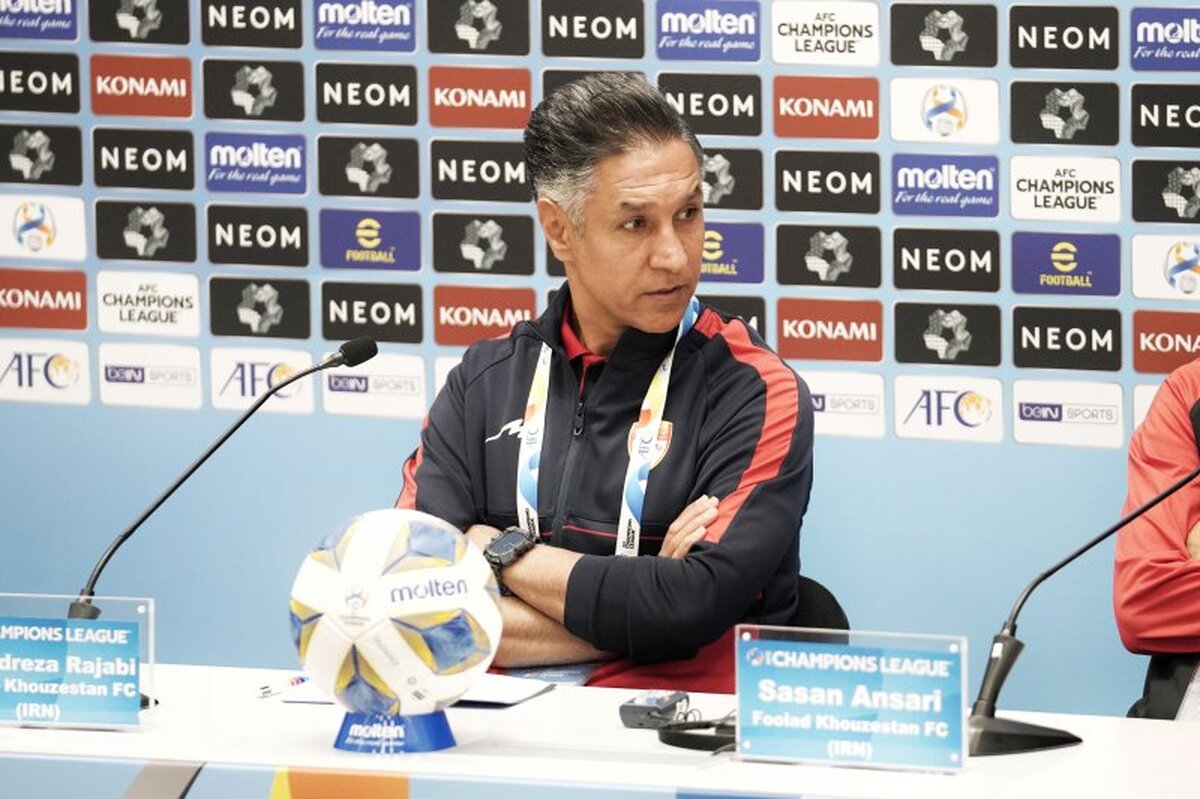 حرفهای مربی جدید فولاد در آستانه بازی الهلال