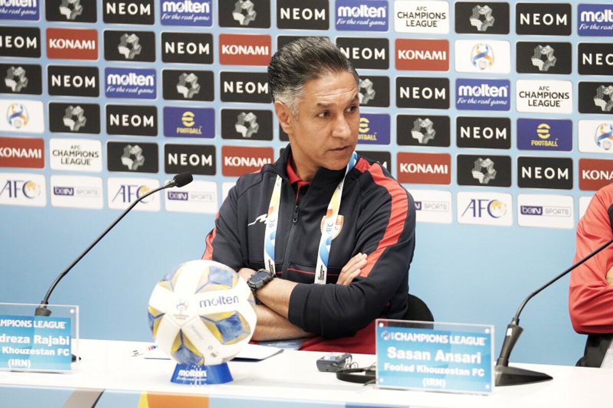 حرفهای مربی جدید فولاد در آستانه بازی الهلال