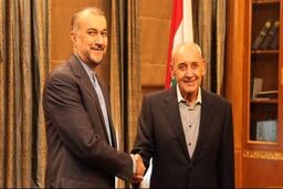 امیرعبداللهیان با رئیس پارلمان لبنان دیدار کرد