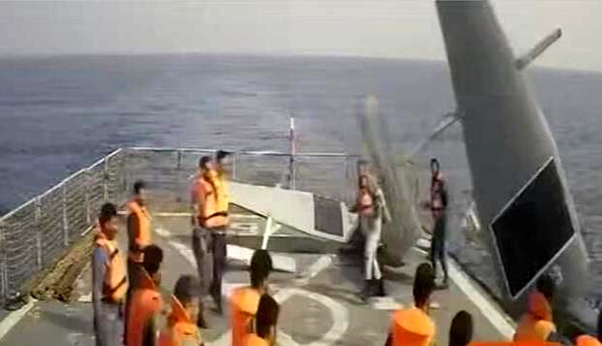 آمریکا توقیف شناور دریایی خود را تایید کرد