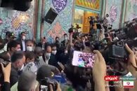 لحظه رای دادن عبدالناصر همتی