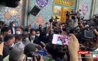 لحظه رای دادن عبدالناصر همتی