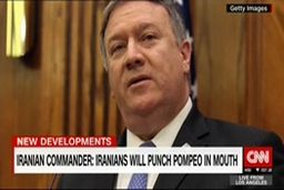 سی‌ان‌ان: پاسخ مقامات ایران به وزیر خارجه آمریکا سخت بود