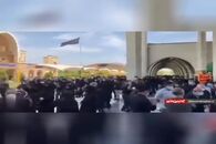 فیلم| شلوغی وحشتناک مقابل غسالخانه بهشت زهرای تهران