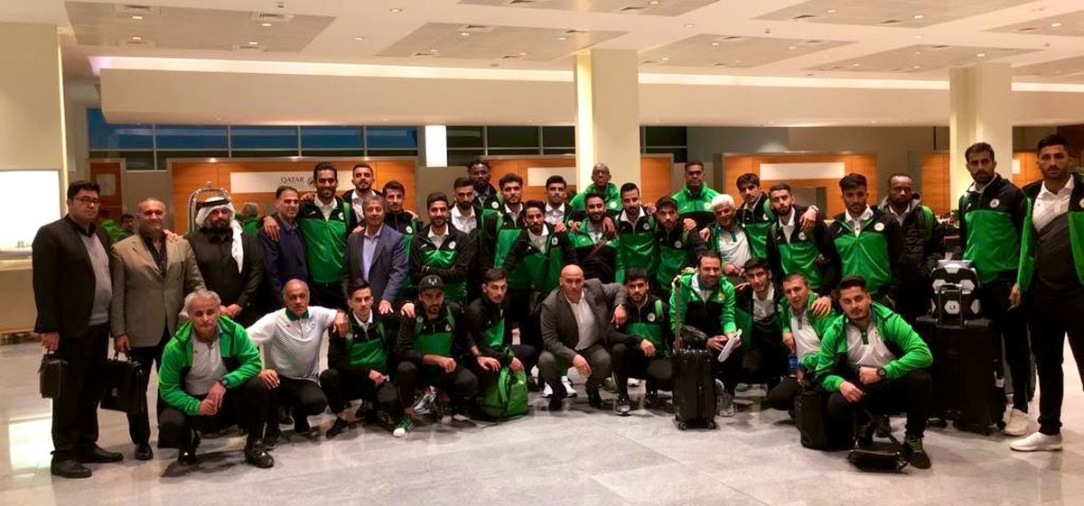 کاروان ذوب آهن به دوحه رسید + عکس