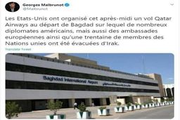 آمریکا و اروپا دیپلمات های خود را از عراق خارج کردند
