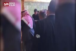 فیلمی جدید از سردار سلیمانی در نجف اشرف و بارگاه امیرالمومنین