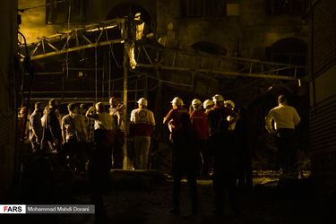 آتش سوزی سینا اطهر