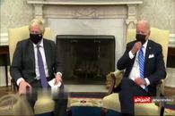 جانسون خطاب به بایدن: تو خدای زنده هستی!
