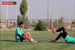 ببینید آخرین تمرین پرسپولیس قبل از دربی 90