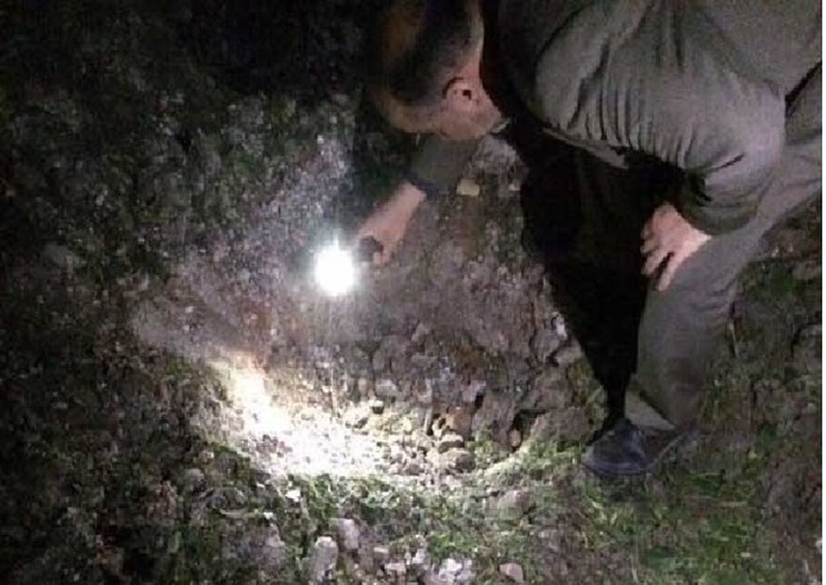 عدم مشاهده سنگ‌های آسمانی در سقوط شهاب‌سنگ قائم‌شهر