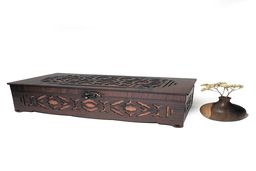 جعبه پذیرایی چوبی برای دمنوش و آجیل