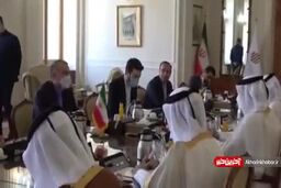 دیدار وزیر خارجه قطر با امیرعبداللهیان
