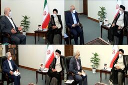 دیدار چهار عضو دولت روحانی با رئیس جمهور منتخب