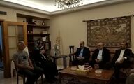 حضور امیرعبداللهیان در منزل خواهر امام موسی صدر