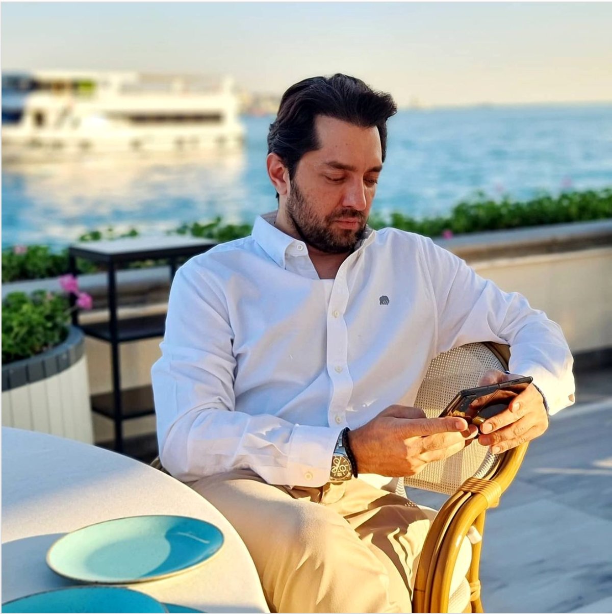 بهرام رادان پادشاهی سبیل کلفت! + عکس