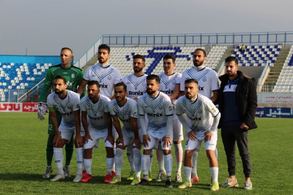 رونمایی از ۱۱ بازیکن ملوان مقابل فولاد