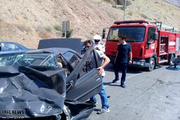 تصادف با 5 مصدوم در جاده کرج-چالوس