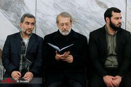 گزارش تصویری/ مراسم ختم شهدای حافظ امنیت ناجا با حضور لاریجانی