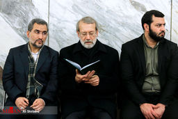 گزارش تصویری/ مراسم ختم شهدای حافظ امنیت ناجا با حضور لاریجانی