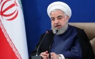روحانی:کسی نمی‌تواند وسط سیل بگوید نمی‌ترسم؛ خوب بایست تا آب تو را ببرد