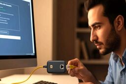 ۵ ترفند اتصال سریع اینترنت با مودم جیبی و کابل لن 