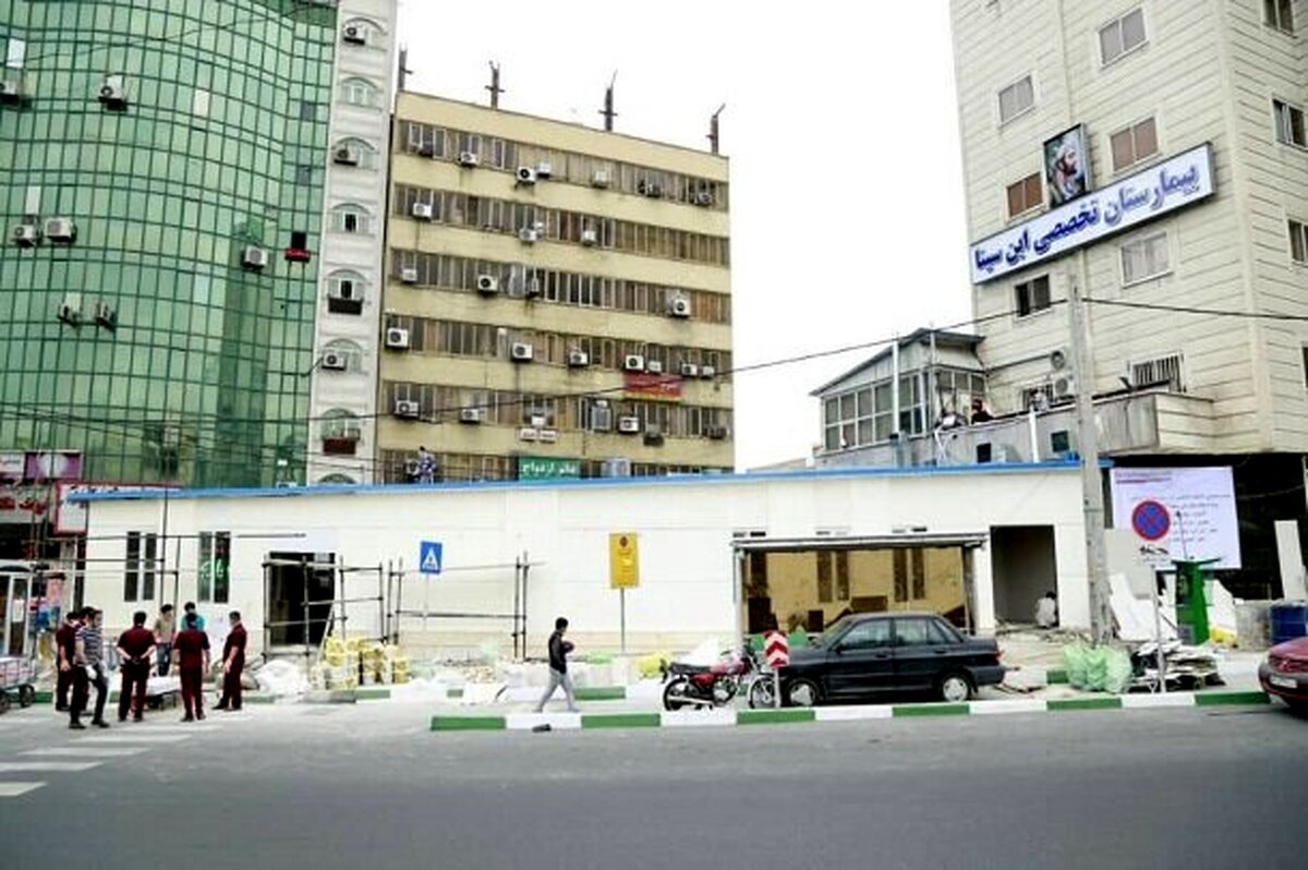 ساخت ۶ روزه کلینیک تشخیص کرونا در غرب تهران