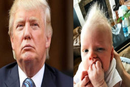 وجه اشتراک جالب ترامپ و نوه تازه متولد شده‌اش/عکس