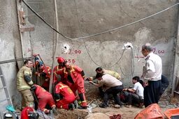 غوطه‌ور شدن مرگبار کارگر جوان در چاه ۴ متری + تصاویر