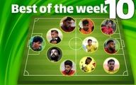 تیم منتخب هفته دهم لیگ برتر