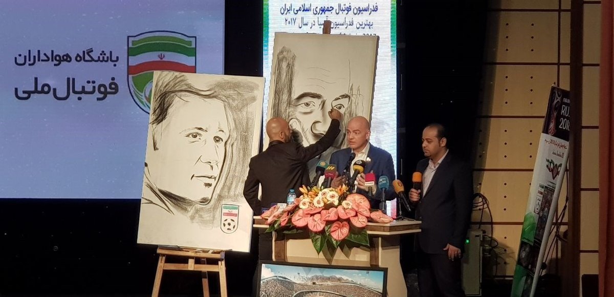 رونمایی از تصویر اینفانتینو و فنباستن + تصاویر