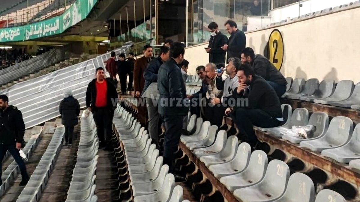 غم دنیا روی شانه مدیرعامل پرسپولیس (عکس)
