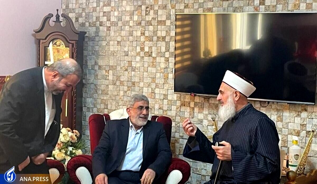 مفتی اهل سنت عراق با سردار قاآنی دیدار کرد
