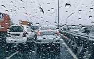 فیلم/ بارش شدید باران در گرگان/ یک منزل مسکونی فرو ریخت
