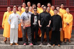 بازیگران ایرانی در معبد شائولین/ عکس