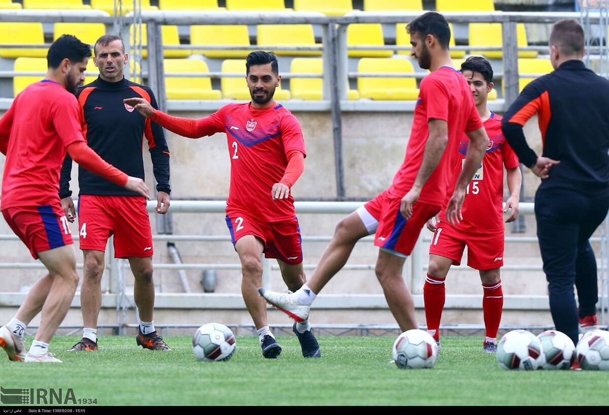 گزارش تصویری/ تمرین شاداب امروز تیم فوتبال پرسپولیس