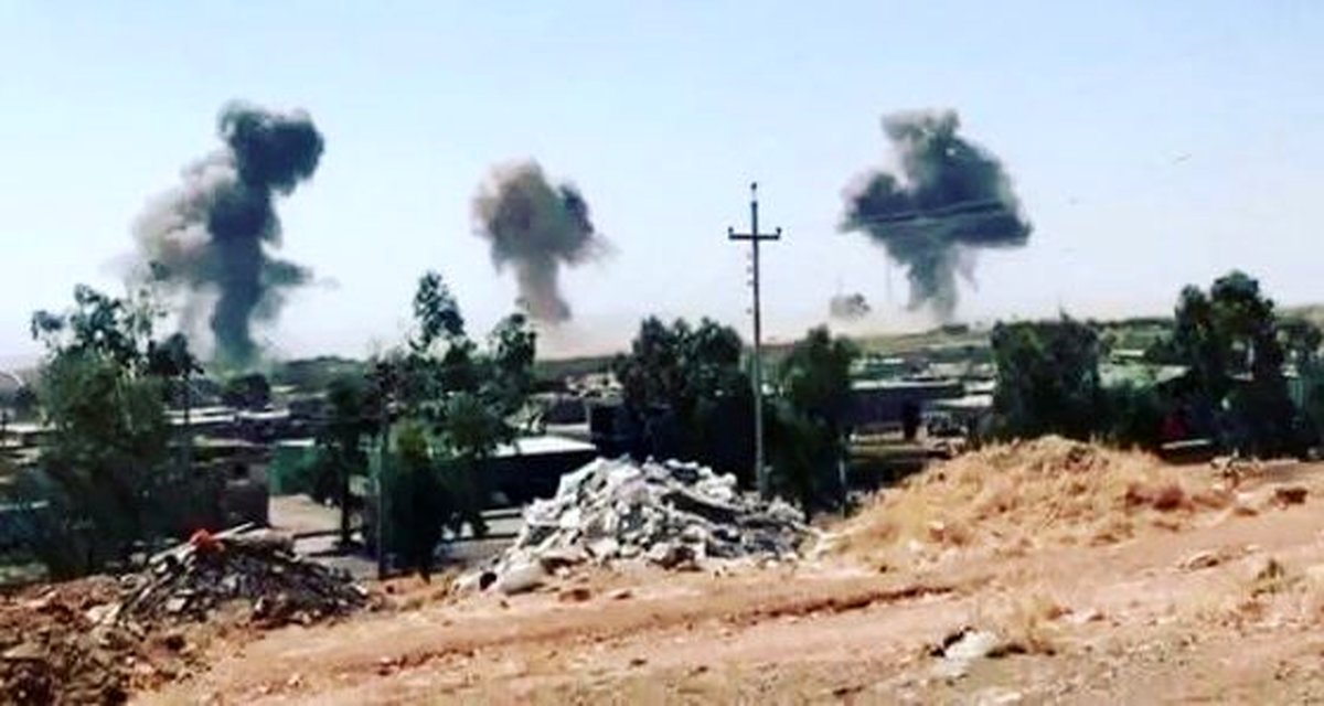 حملات راکتی به پایگاههای مهم آمریکا