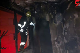 انفجار باورنکردنی  پاور بانک خانه ای را به آتش کشید / آتش سوزی وحشت آور در شیراز