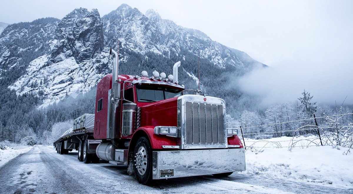 چند توصیه زمستانی به رانندگان کامیون