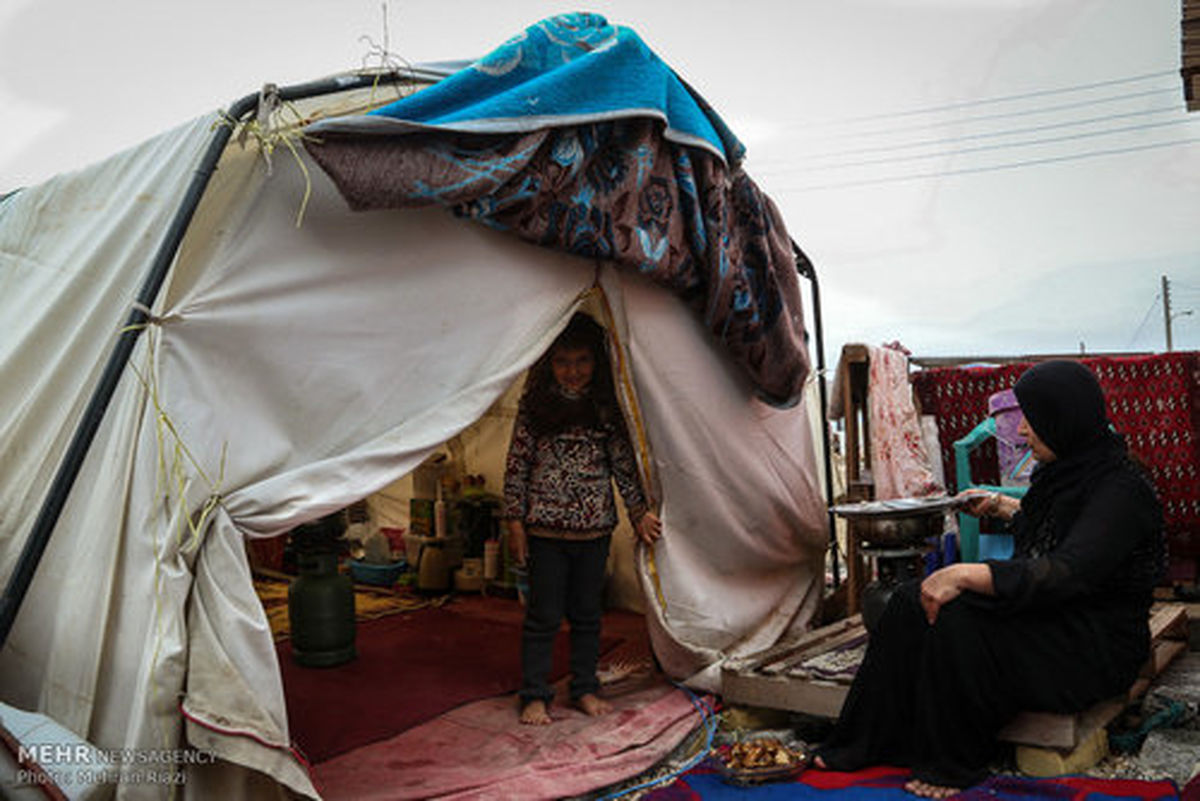 'گزارش تصویری / زلزله زدگان کرمانشاه بعد از 100 روز 